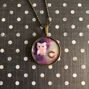 Little Owl Necklace oOaK